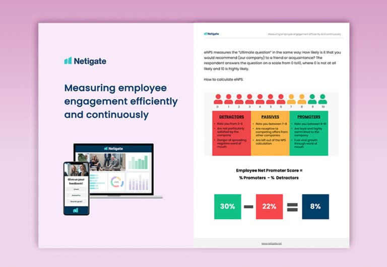 Measuring eNPS_Netigate_eBook_Cover