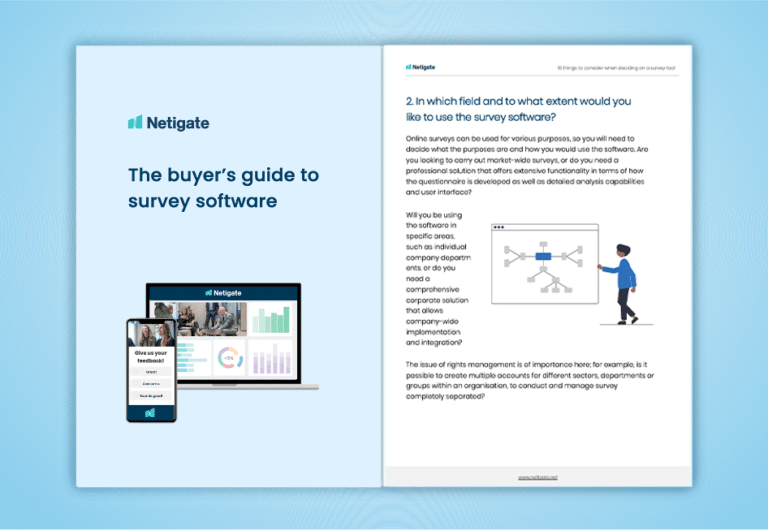 The buyer's guide to survey software