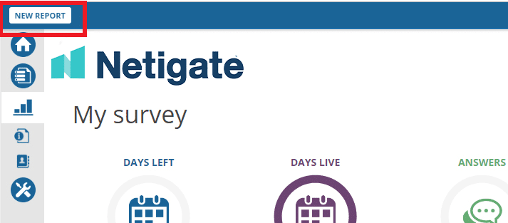 Netigate new report