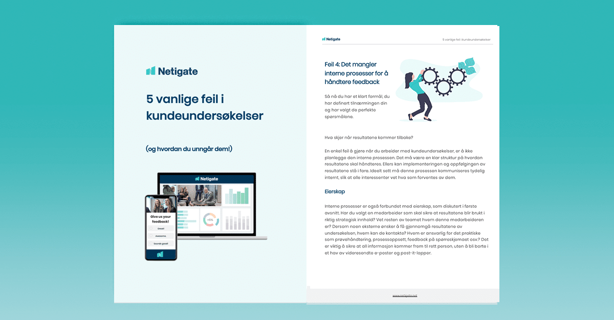 5 vanlige feil i kundeundersøkelser (Og hvordan du unngår dem!)