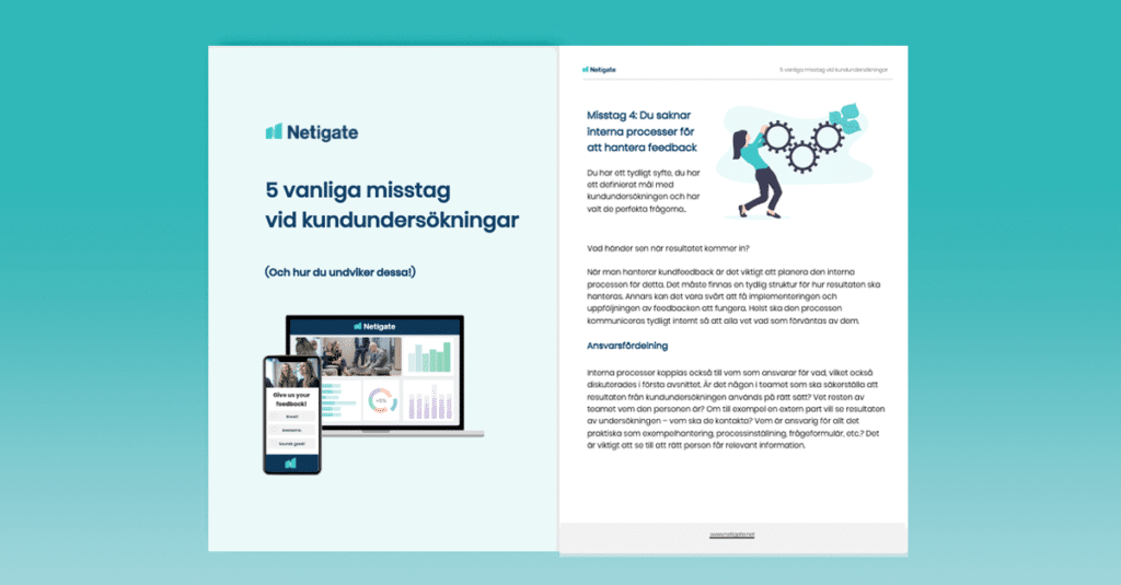 5 vanliga misstag vid kundundersökningar (Och hur du undviker dessa!)