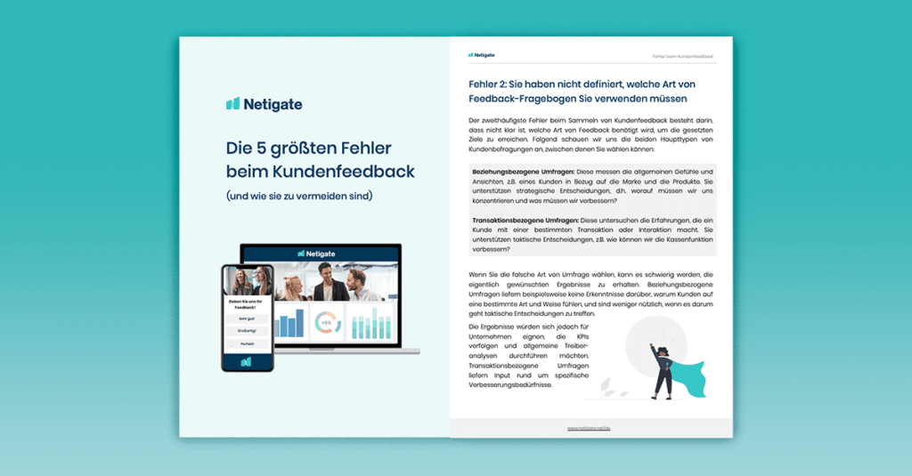 Die 5 größten Fehler beim Kundenfeedback – und wie sie zu vermeiden sind