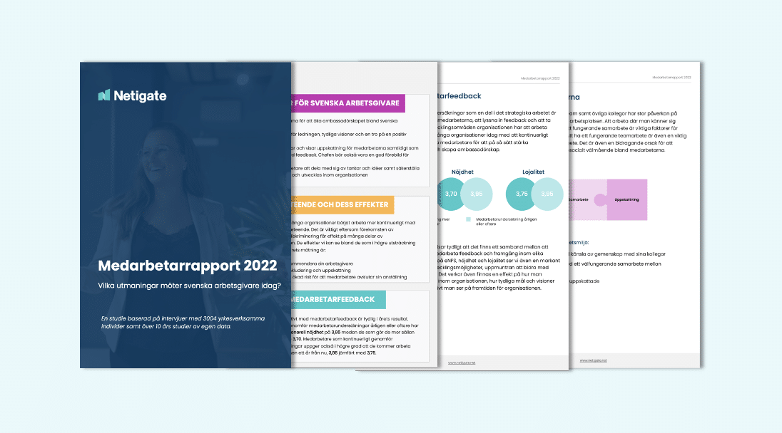 Medarbetarrapport 2022: Vilka utmaningar möter svenska arbetsgivare idag?