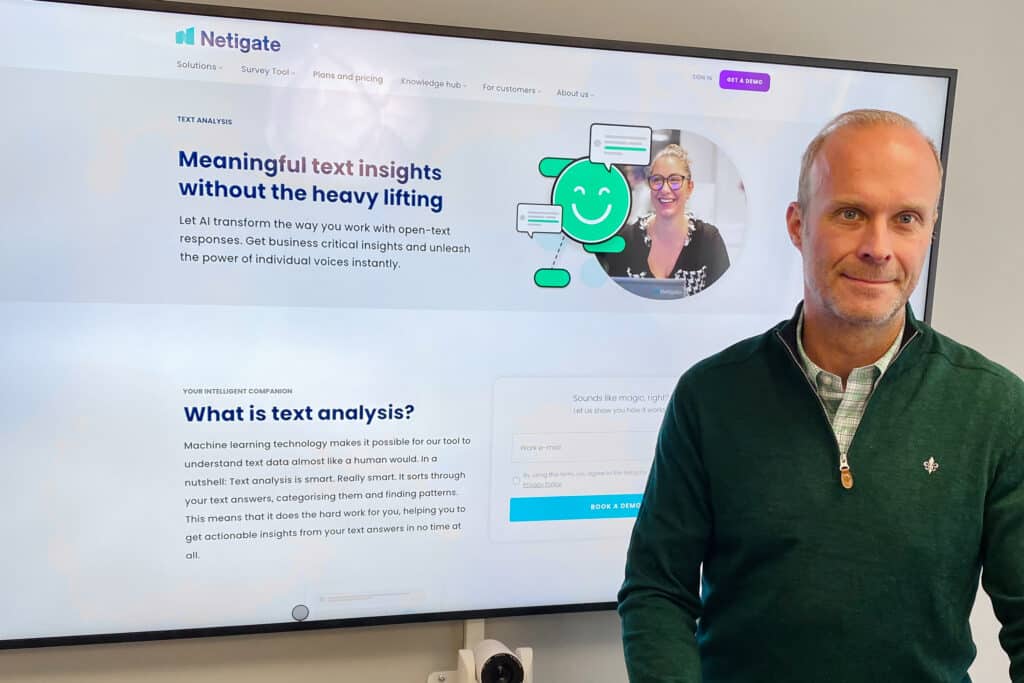 Netigate lanserer tekstanalyse, og forvandler helt kunders måte å jobbe med tekstsvar på