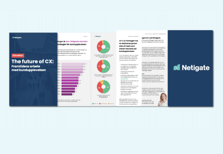 Rapport Future of CX Netigate 2022