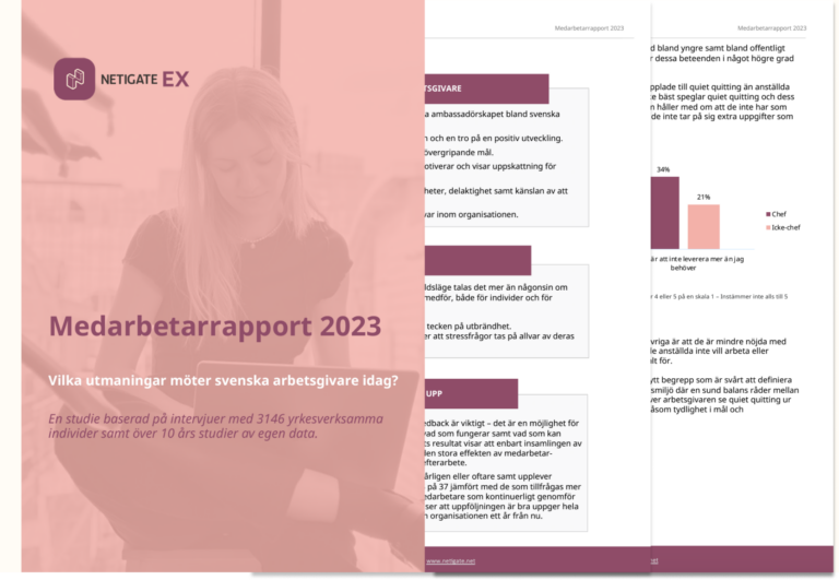 En studie baserad på intervjuer med 3146 yrkesverksamma individer samt över 10 års studier av egen data.