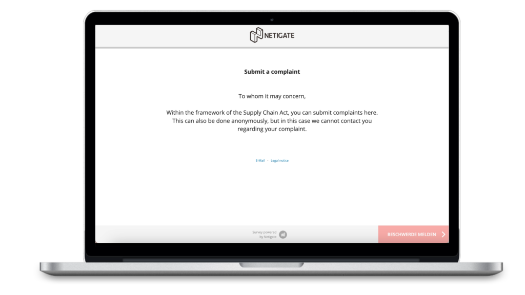 Complaint procedure full step-by-step-guide and template for the German Supply Chain Act
