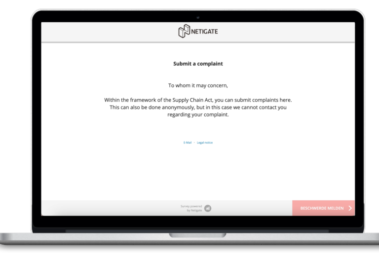 Complaint procedure full step-by-step-guide and template for the German Supply Chain Act