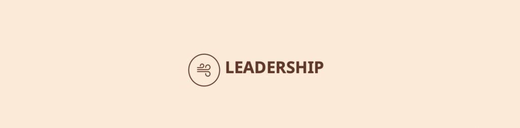 Lettering "Leadership"
