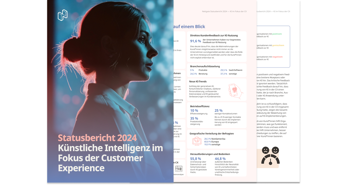 CX Report 2024 | Künstliche Intelligenz im Fokus der Customer Experience